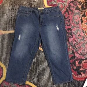 D. Jeans Capri  size 14